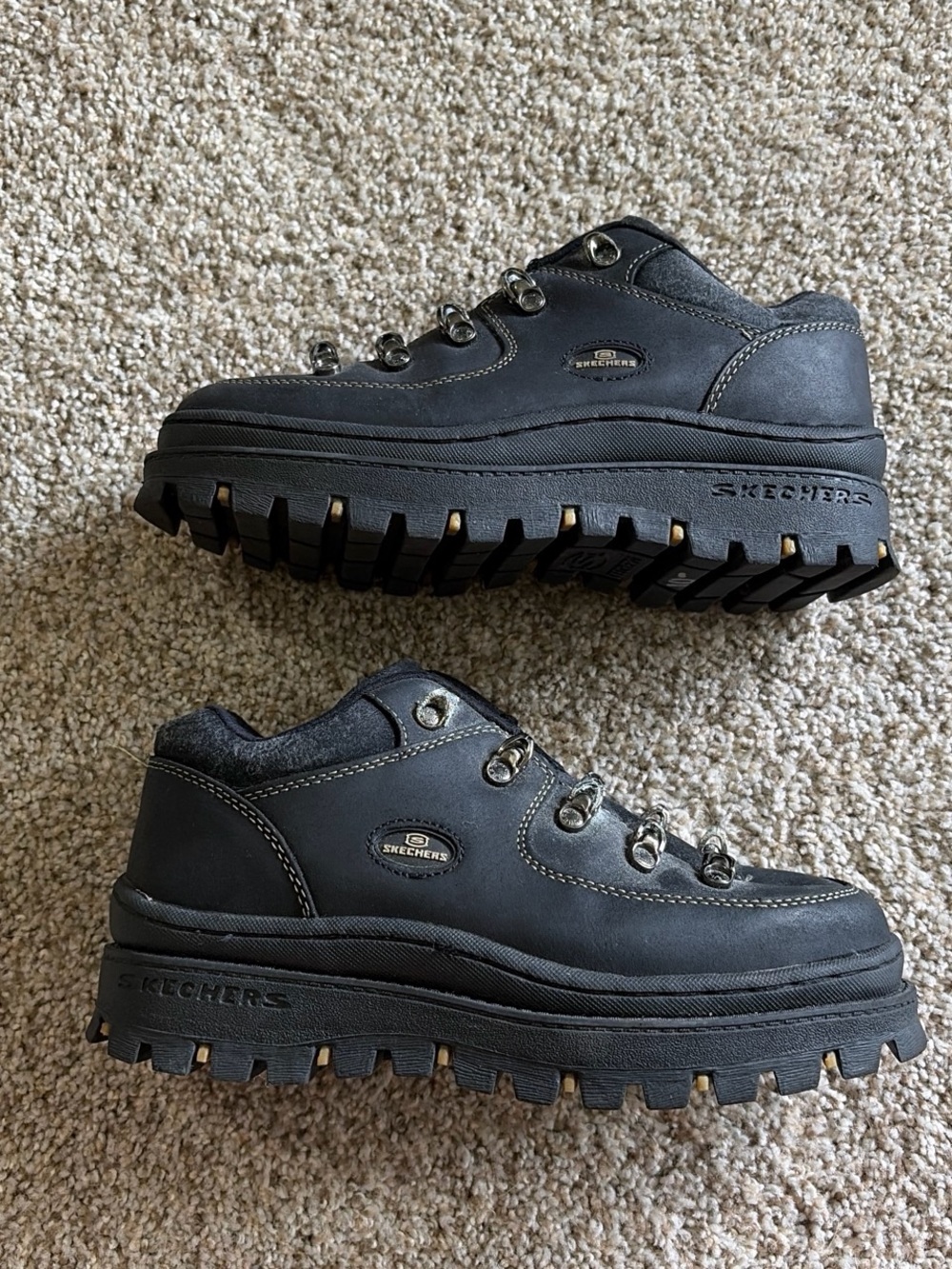 Vintage Skechers jammers platform shoes